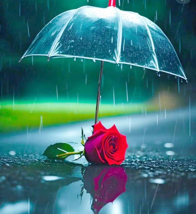 雨丝编织的远方